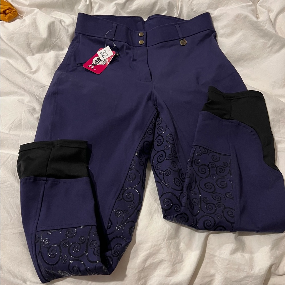 Full Tilt Women's Navy Blue Ski/Snow Pants - Size 32 - Picture 4 of 8